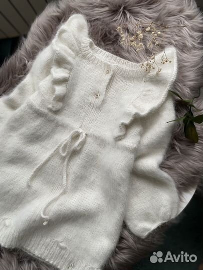 Платье для девочки 98 теплое