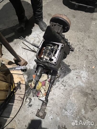 Кпп с раздаткой УАЗ 469