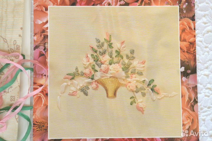 Набор для вышивания шелковыми лентами