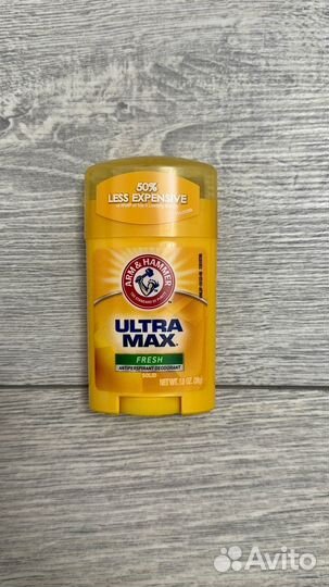 Arm & Hammer UltraMax Fresh твердый дезодорант