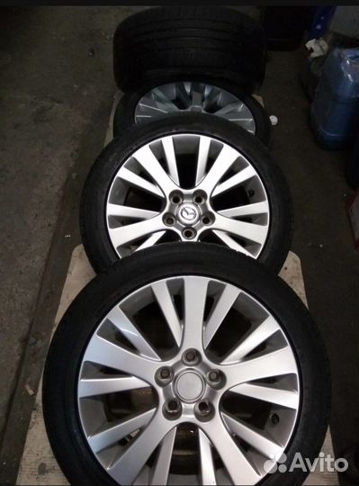 Комплект колеса 215 55 17 от Мазда 6
