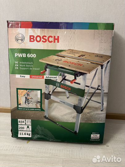 Верстак Bosch PWB 600