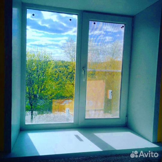 Окна с установкой