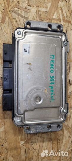 Блок управления двигателем Peugeot 307 рестайл 1,6