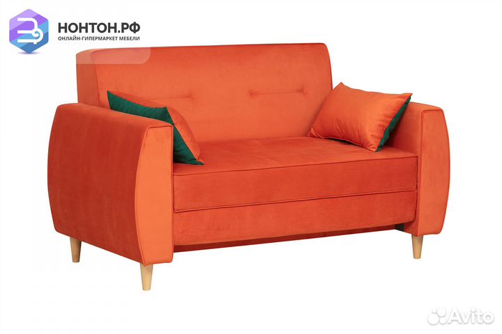 Диван пантограф Хэппи оранжевый