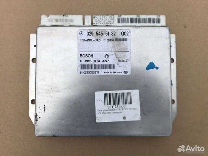 Блок управления ESP Mercedes-Benz E-Class W210