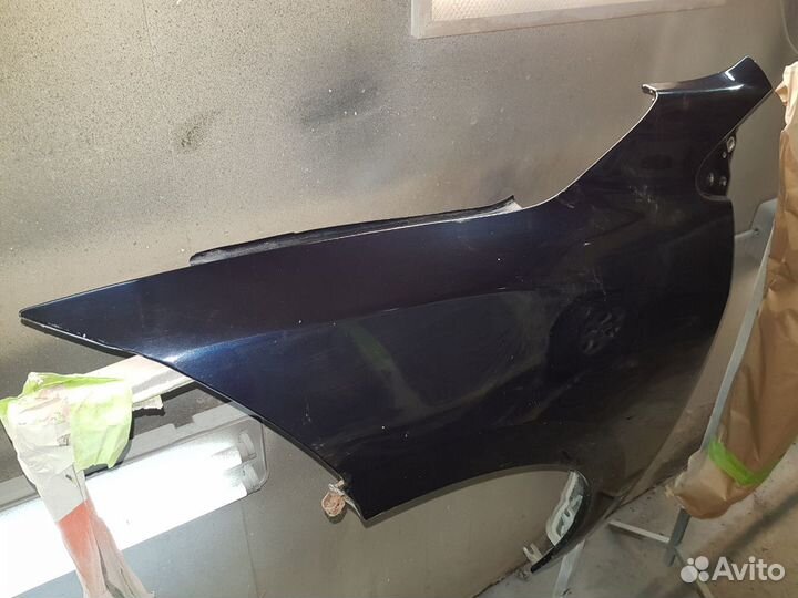 Крыло переднее левое рено меган