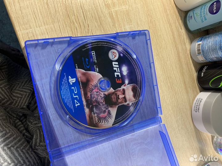 Диски на ps4 ufc 3