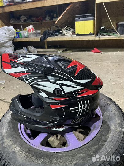 Мотошлем кроссовый