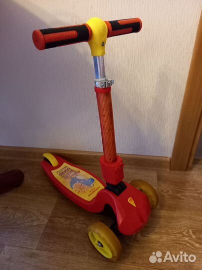 Самокат детский трехколесный бу