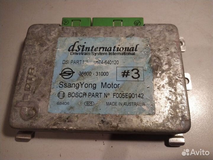 Блок управления АКПП Ssangyong Actyon Sports Q100