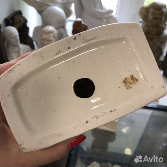 Бюст Сталин Дзержинский Гжель