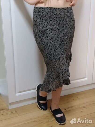 Юбка дизайнерская шифон