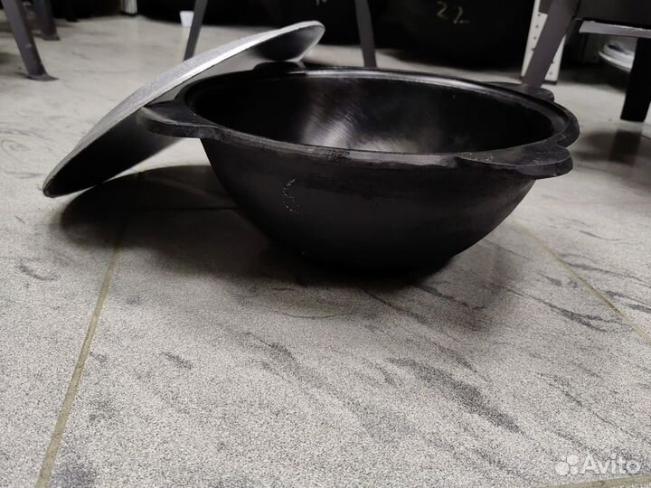 Казан чугунный 6 л