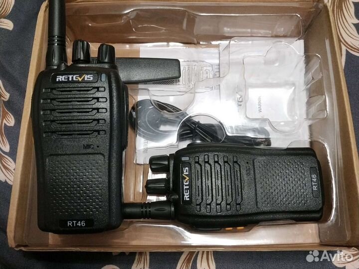 Рация retevis RT 46,2 шт новая