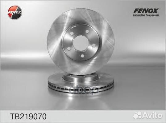 Диск тормозной перед прав/лев TB219070 TB21