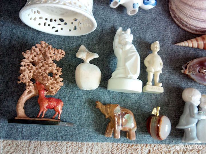 Фарфор, фигурки, статуэтки, пробки графинов