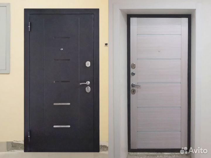 Входная дверь металлическая, терморазрыв