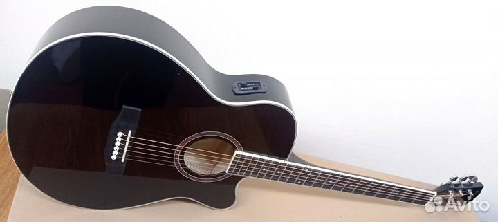 Электроакустическая гитара Fabio F4050BK EQ новая