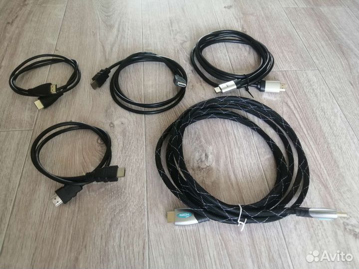 Кабели VGA, Hdmi, XLR, Type-C