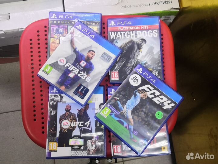 Диски на ps4