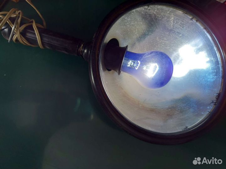 Медицинская синяя лампа СССР