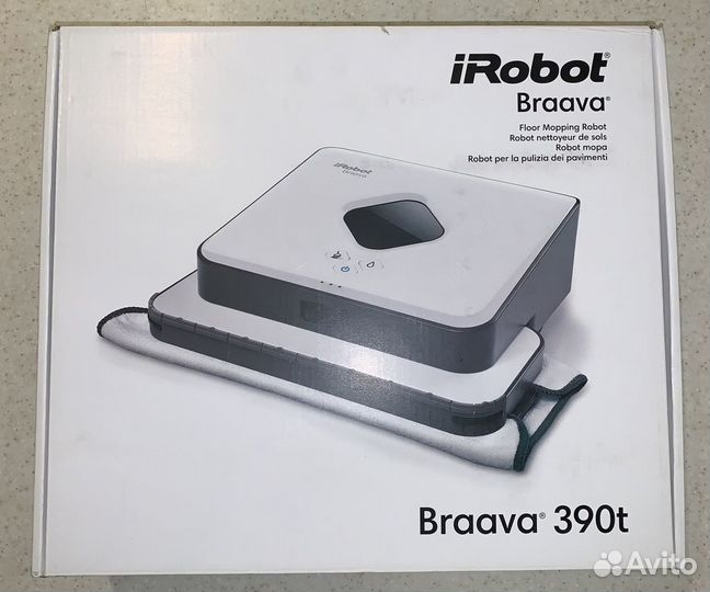 IRobot Braava 390t робот пылесос (моющий)