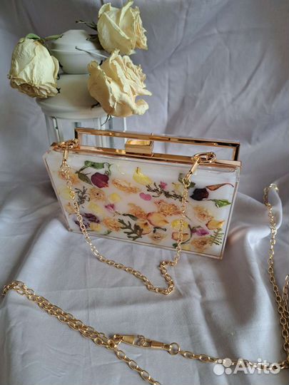 Клатч из эпоксидной смолы