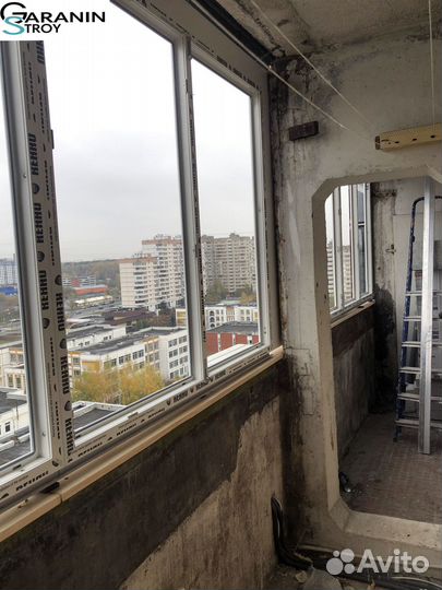 Пластиковые окна, остекление балконов