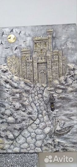 Барельефная интерьерная картина