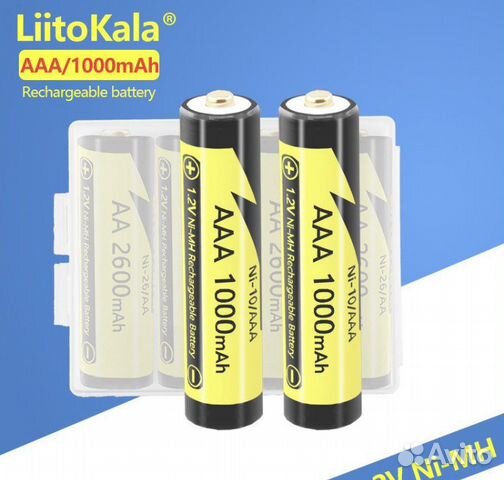 Аккумулятор AAA -5 шт LitoKala оригинал