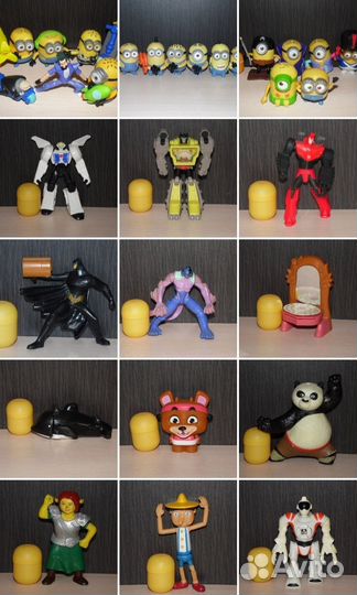 Игрушки - фигурки из макдональдса