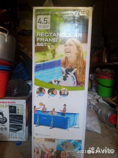 Каркасный бассейн intex