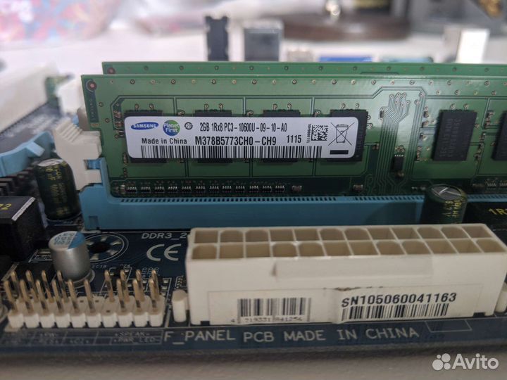 Материнская плата GA-G41MT-S2, LGA775 + Quad Q8300