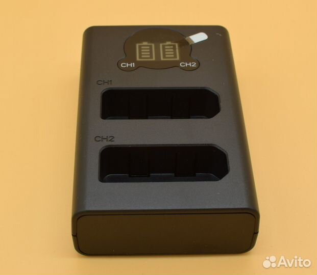 Двойное зарядное устройство EN-El14 Micro USB