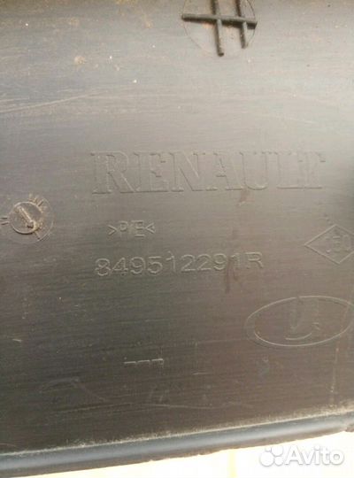 Обшивка салона левая задняя Renault logan 2