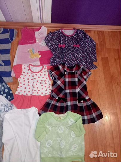Одежда на девочку 104-110 пакетом