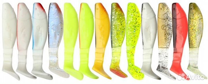 Приманка aqua FF flat 5,0cm, 2,5g,057 2уп/8шт