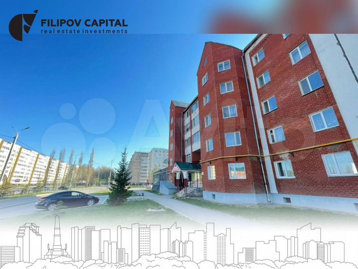 Продаётся помещение с Арендатором, 62.2 м²
