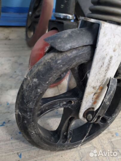 Самокат детский со светящимися колесами