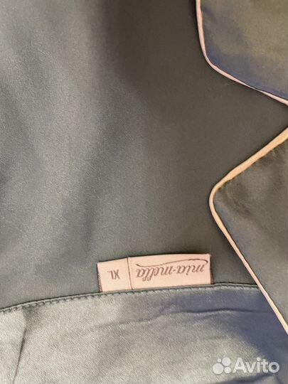 Атласный халат