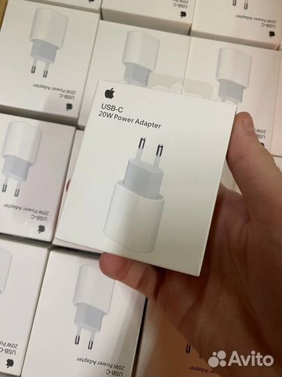 Адаптер питания 20W USB-C + Apple Type-C lightning