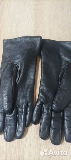 Перчатки женские кожаные новые размер 6 1/2
