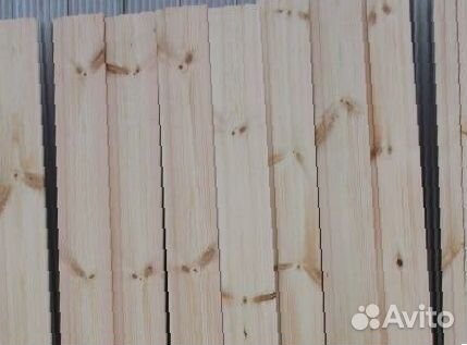 Евровагонка из ангарской сосны 14 x 96 x 30 Штиль