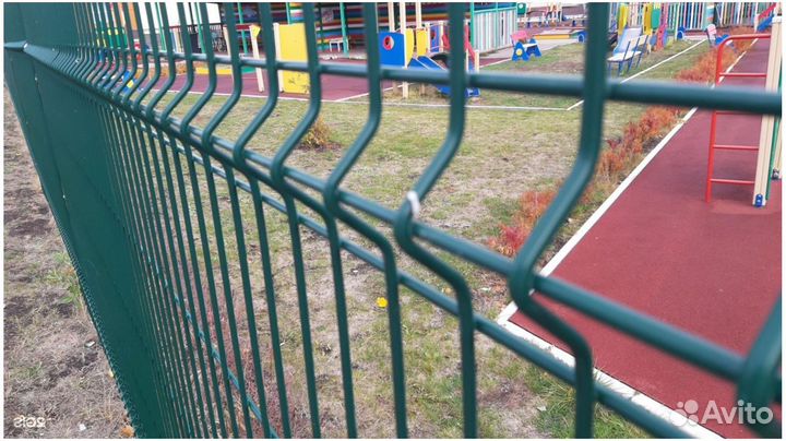 Забор 3D сетки /панельное ограждение 2D/ Сетка 3Д