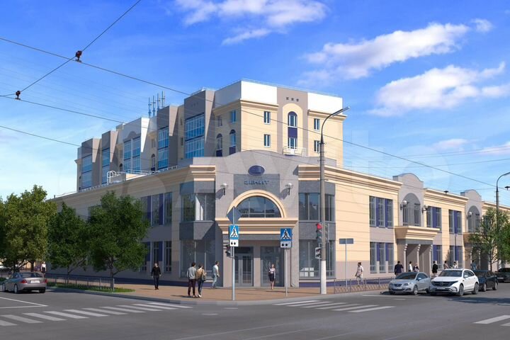 1-к. квартира, 55,7 м², 4/7 эт.