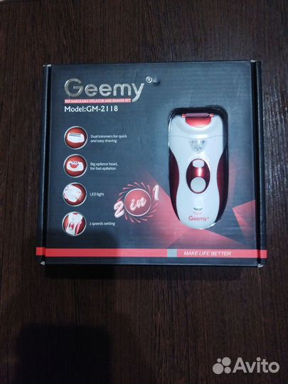 Эпилятор Geemy GM-2118