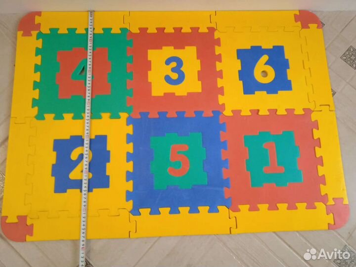 Коврик детский пазл