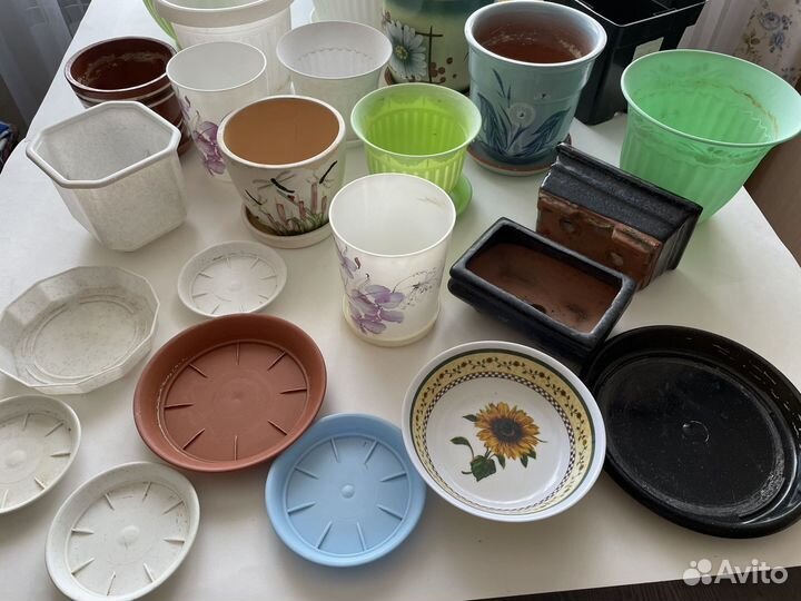 Горшки для цветов в одни руки