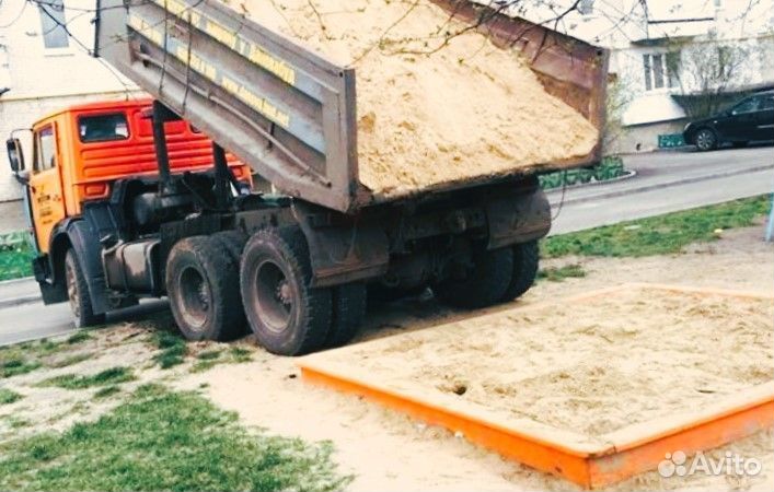 Щебень строительный / галька / окол с доставкой